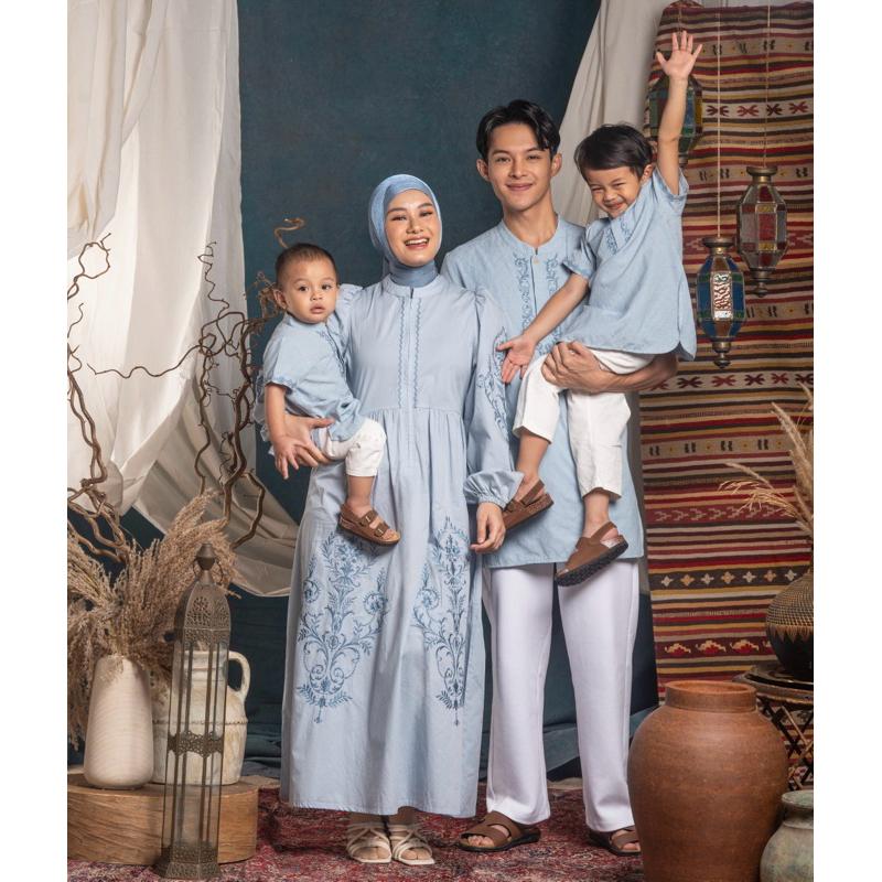 Bohopanna - Inaya Dress Bohopanna - Inaya Kids Dress - Inaya Baby Dress - Raya Collection Bohopanna - Baju Muslim Anak Bohopanna - Pakaian Muslim Anak - Gamis Anak - Tunik Anak 5