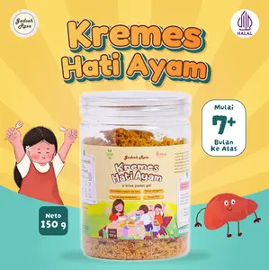 Gadoeh Rasa Kremes Hati Ayam – Cemilan Nutrisi untuk Anak Usia 7 Bulan ke Atas