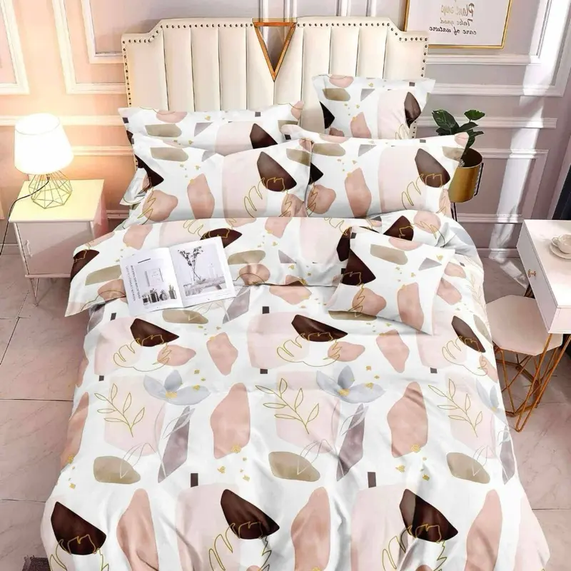 10 new designs FLORAL 100% Canadian Cotton 3in1 Bedsheet (w/2 pillowcases)