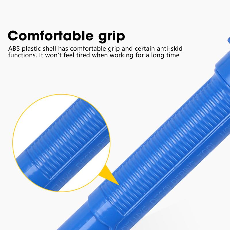 Product Introduction of Portable Suction Tin Desoldering Handheld Welding Solder Pump Sucker Tool 9