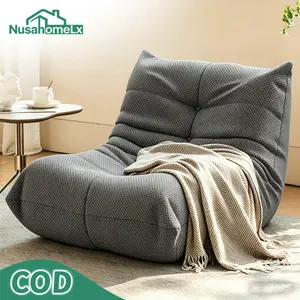 Ready Stock Sofa Minimalis Sofa Lipat Kursi Sofa Tanpa Kaki Sofa Mini Rumah Kecil Bisa Dibongkar Cuci COD