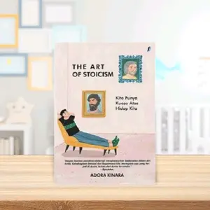 Buku The Art Of Stoicism " Kita Punya Kuasa Atas Hidup Kita " Oleh Adora Kinara