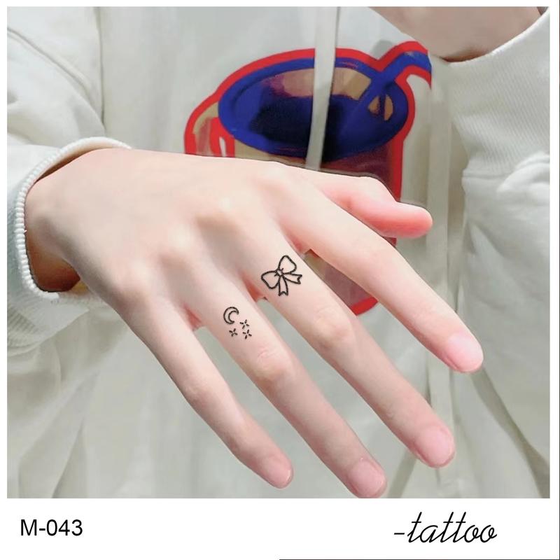 Zoartattoo M-190 stiker tato sementara  【Peta binatang】Tahan lama Tattoo menempel dekorasi seni untuk pria dan wanita 4