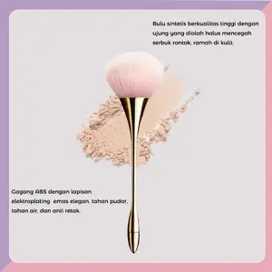 Makeup untuk Bedak Tabur Kuas Make Up Korean Makeup Brush Foundation Tools