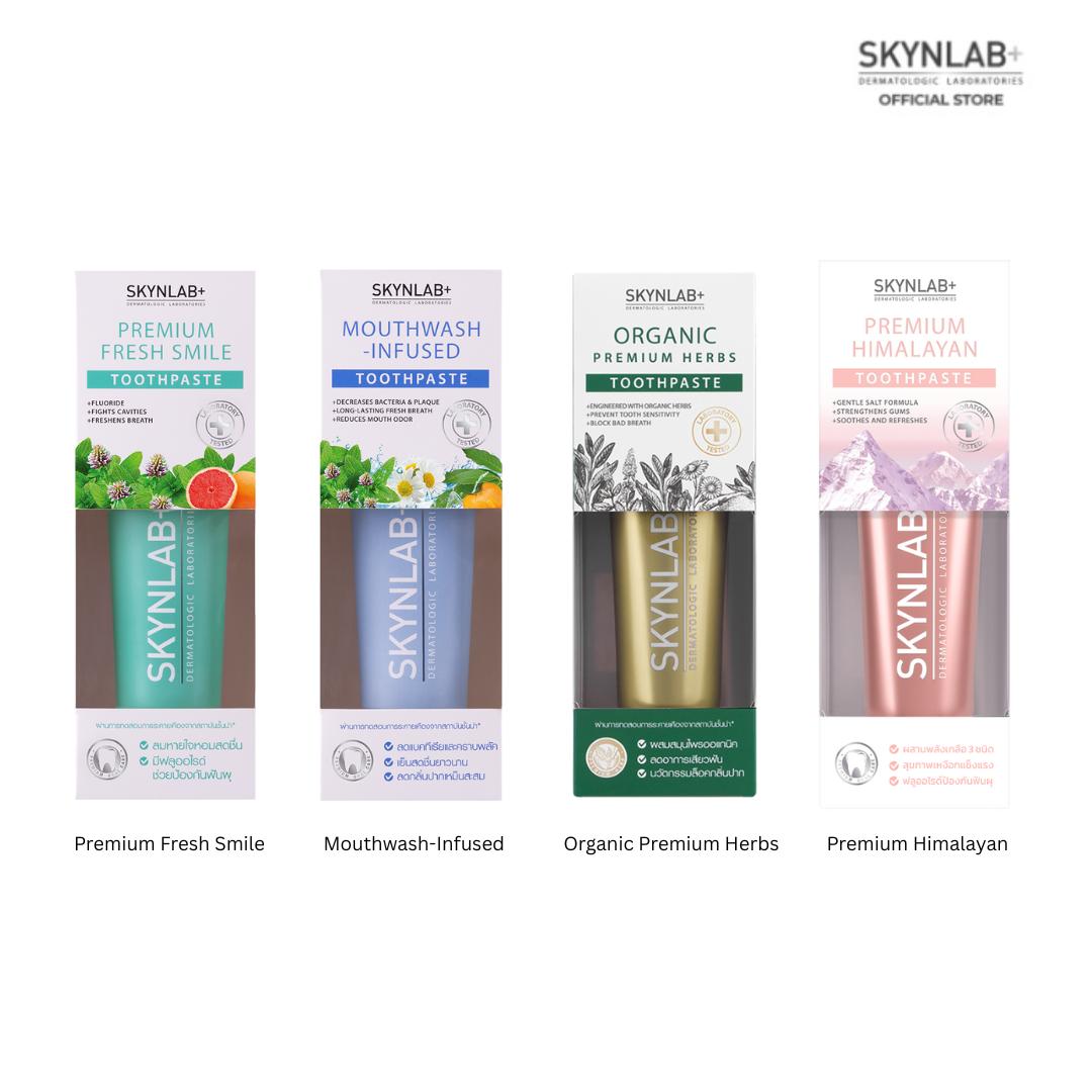 SKYNLAB ยาสีฟัน 100g มี 4 สูตร สกินแล็บ
