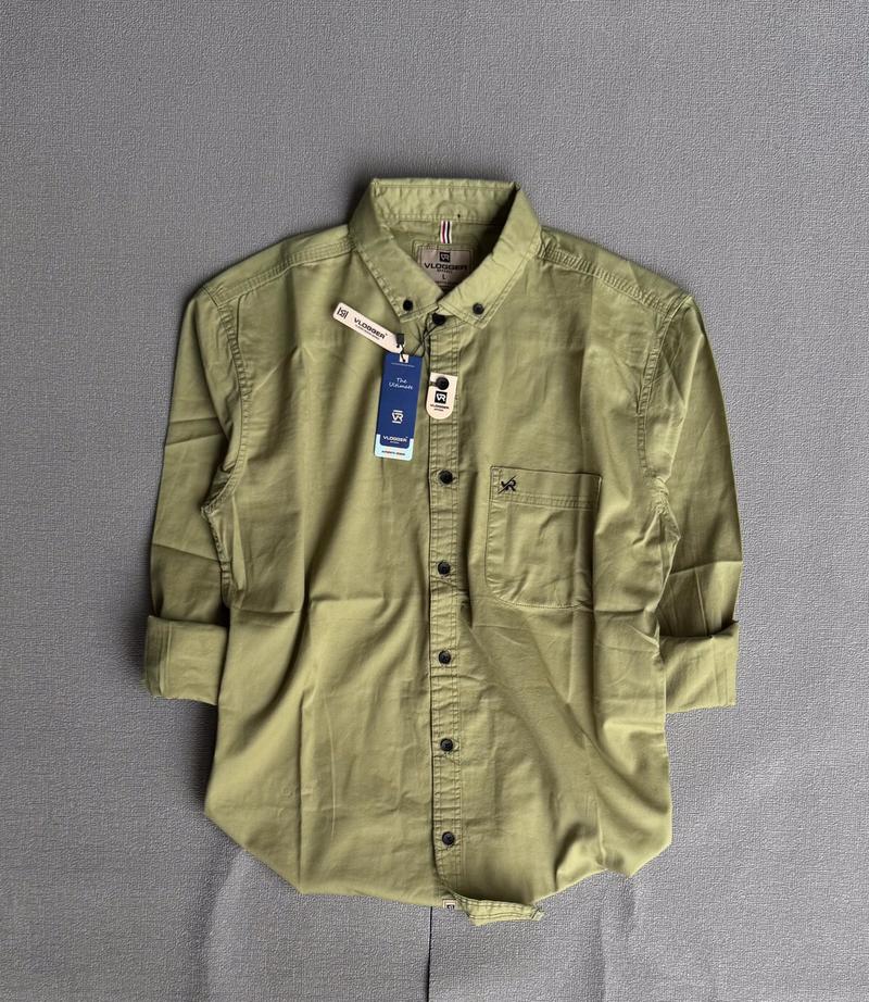 Product Introduction of Kemeja Skena Lengan Panjang Kemeja Polos Casual Pria Katun Hitam Baju Distro Kerja Logo Keren Muda Bordir Kain Flanel 19
