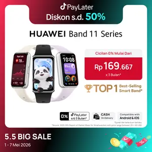 【5.5 BIG SALE | Voucher s/d 20%*】HUAWEI Band 11 Series | 1.62”AMOLED Display | Enhanced Sleep Tracking | Heart Health Management | Smartwatch-like | Android & iOS
