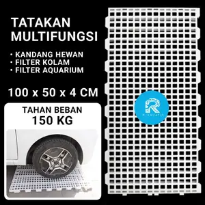 TATAKAN MEDIA FILTER CHAMBER KOLAM KOI 100X50X4CM AWET DAN KOKOH