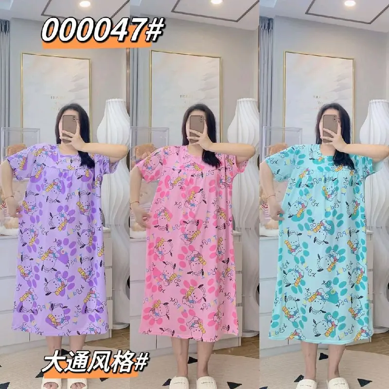 SP - Daster Longdress Jumbo Spandek Import LD 120-130cm 4