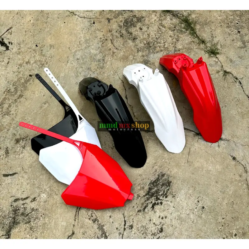 Spakbor depan Crf 110 dan Papan nomor Crf 250 Set Supermoto Klx bf Dtracker Crf 150 l wr155 0