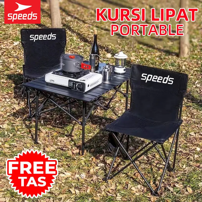 Kursi Lipat Ukuran XL Outdoor Portable untuk Pancing dan Camping 0031-14