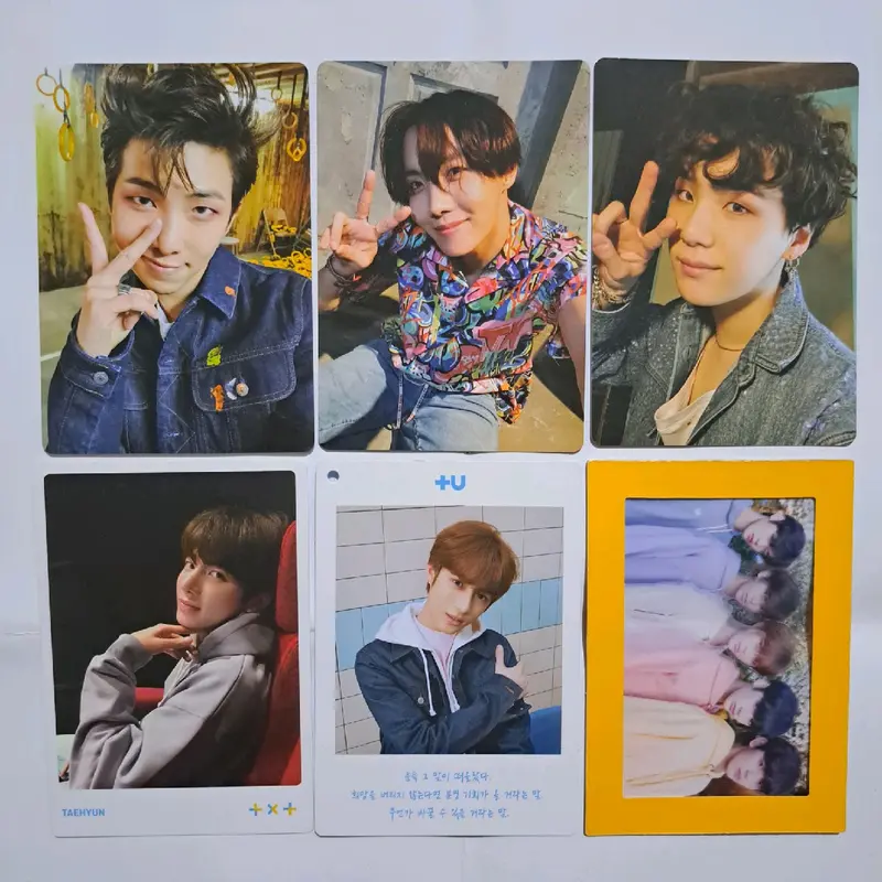 Photocard BTS TXT Tomorrow x Together Official 0