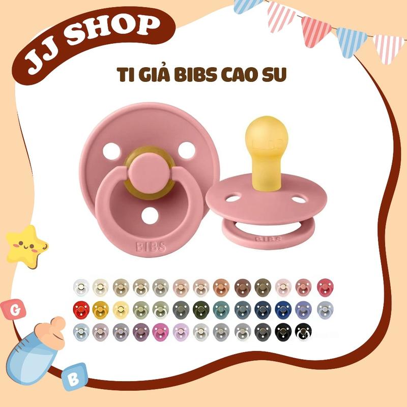  Ti Giả BIBS Color Cao Su Cho Bé 
