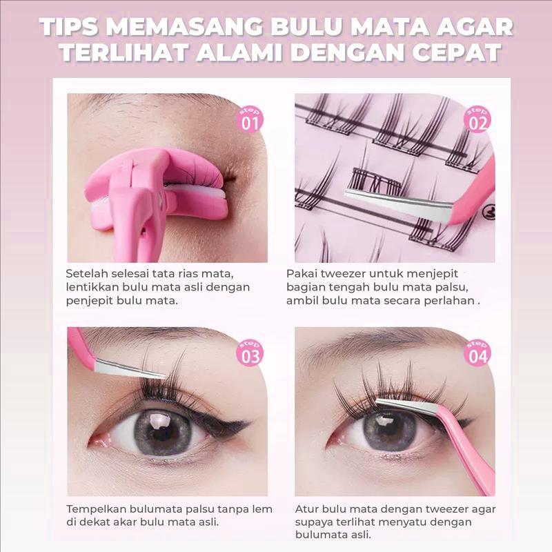 Beauty Plan [Tanpa Lem] Bulu Mata Palsu Bervarian Zodiac Anti Air Waterproof Dapat Dipakai Berulang kali | False Eyelash Reusable with Zodiac Sign maskara waterproof dan lentik bulu mata tempel tanpa lem softlens natural look bulu mata tanpa lem 4