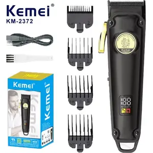 【COD】Kemei Alat Cukur Rambut Elektrik Hair Clipper Kemei KM-2372 / KM-2372 Alat Pencukur Kumis Jenggot Professional pemotong rambut Original