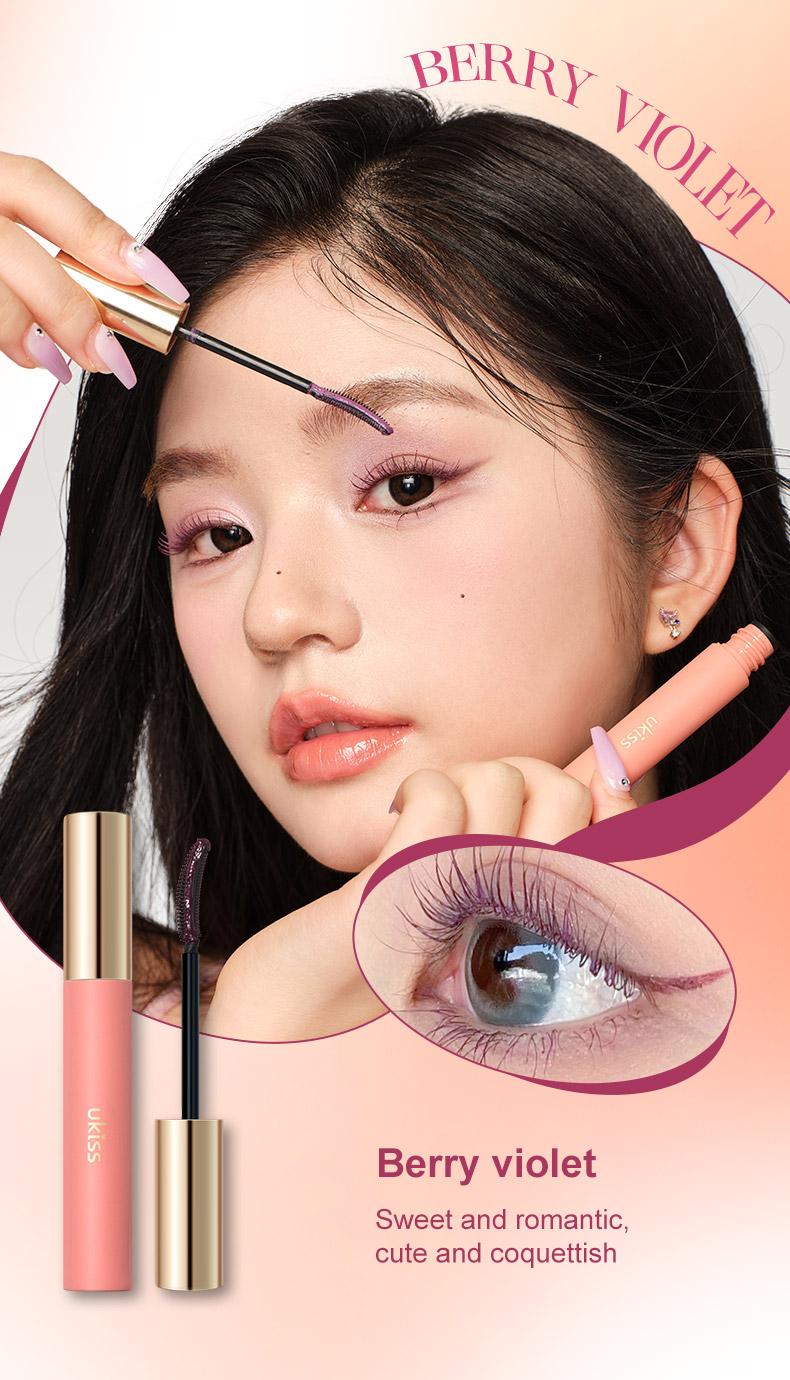 Product Introduction of UKISS Eyelashes Base Eyelash Primer Baseus Mascara Maskara Styling Liquid Waterproof Long-lasting 18