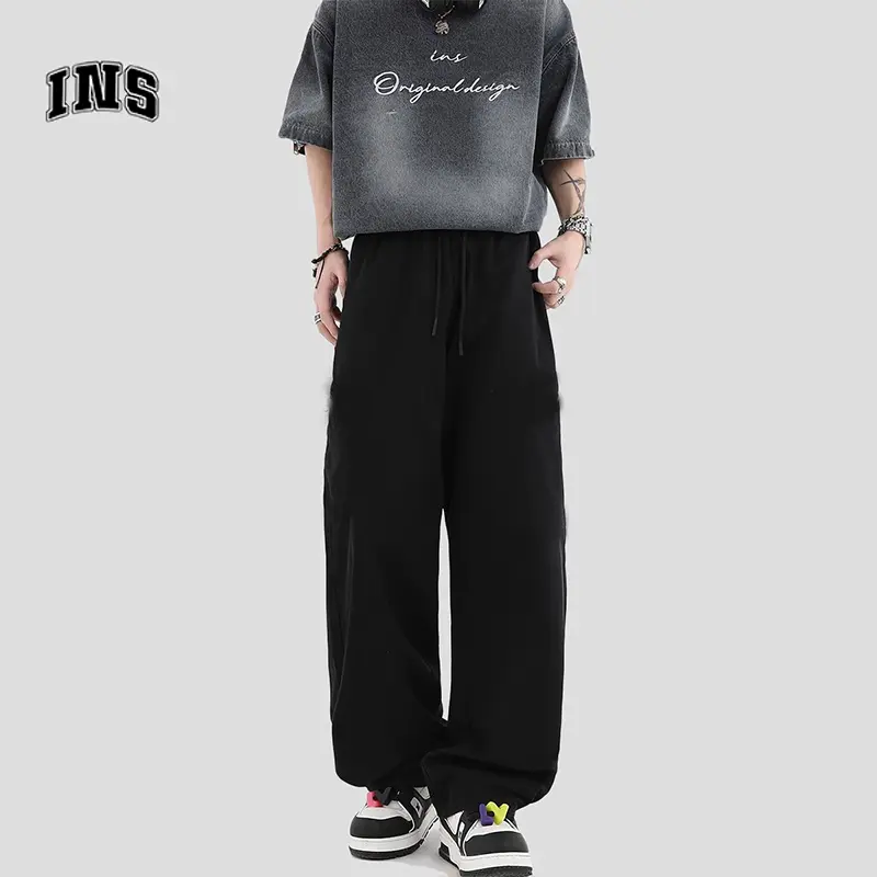 Celana cargo panjang celana cargo panjang pria oversize Celana panjang pria cargo pria Celana cargo pria panjang Celana pinggang karet pria Celana kargo pria Celana Kasual gaya cargo korean style Celana baggy nyaman celana cargo panjang 2