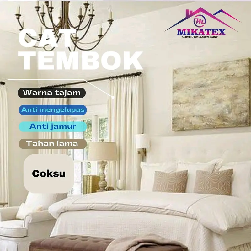 CAT TEMBOK WATERPROOF 20kg. Cat Pelapis Anti Bocor Setara Aquaproof, Glossy Paint Putih dll 5
