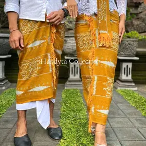 SET COUPLE TENUN IKAT.KANEN+SELENDANG DAN SAPUTAN+UDENG TENUN IKAT || IKAT PREMIUM.SARUNG IKAT BALI.PAKAIAN ADAT BALI