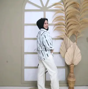 Blouse Wanita//Blouse Wanita Kemeja Salur Terbaru//Kemeja Salur Wanita Abg Dan Dewasa Terbaru Viral Atasan Baju Casual Cewek Katun Rayon Remaja