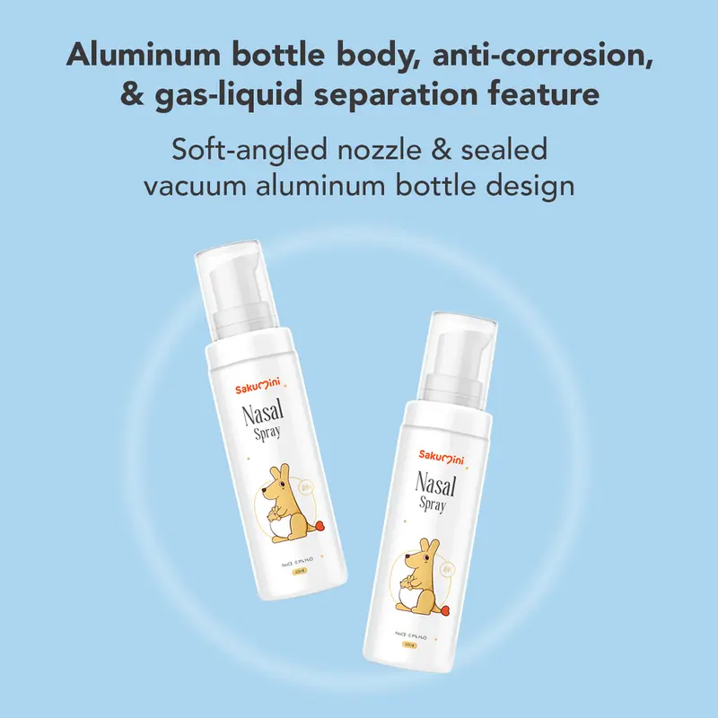 SAKUMINI Nose Hygiene And Comfort Nasal Spray Semprotan Pembersih Hidung Anak 60ml 5