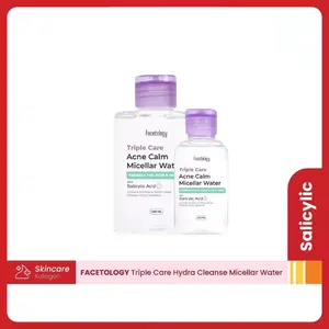 Facetology Triple Care Hydra Cleanse Micellar Water Salicylic Series 100ml | 300ml
