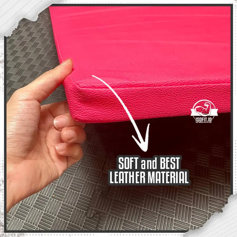 Isofit Leather Gymnastic Mat 120x60x3CM / Tikar Senam Bahan Kulit Empuk 3
