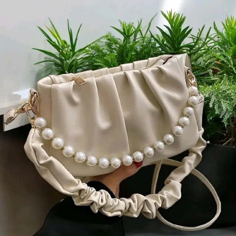 Iznada Bags - Tas Selempang Wanita SYTA/ Tas Korean Style Mewah Bisa Sling Bag Shoulder Bag Cocok Acara Pesta  Resepsi  Kondangan Cewek 0