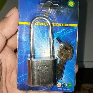Paket Hemat 1 Set Kunci Gembok Stainless Steel 30 MM + Overpal Cantolan Kunci Stainless Tinggal Pakai