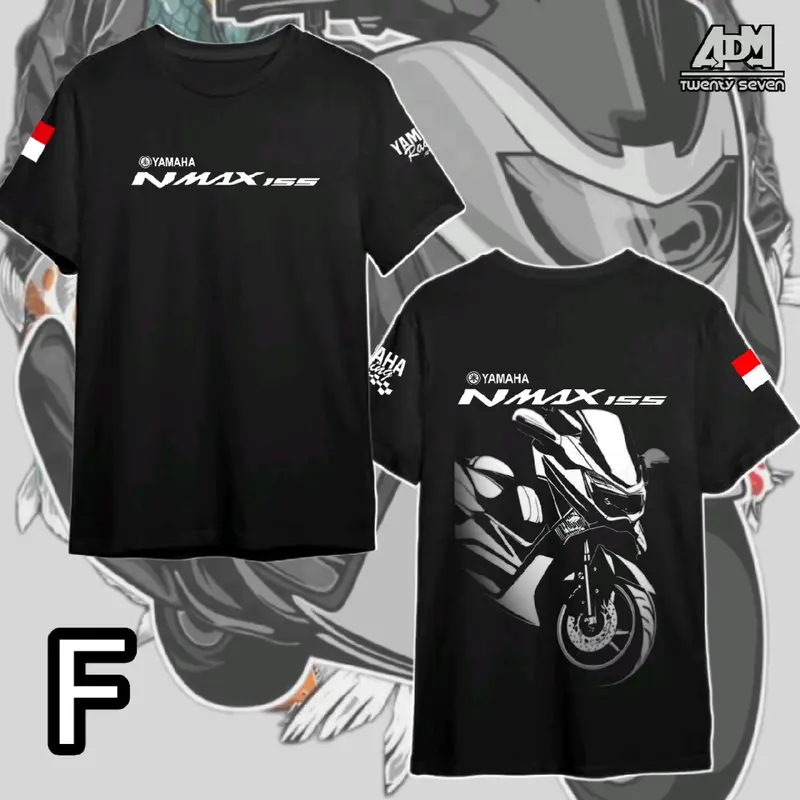 Kaos Yamaha Nmax 155 Kaos N-max kaos nmax racing Katun Combed Distro Keren Motor nmax old 5