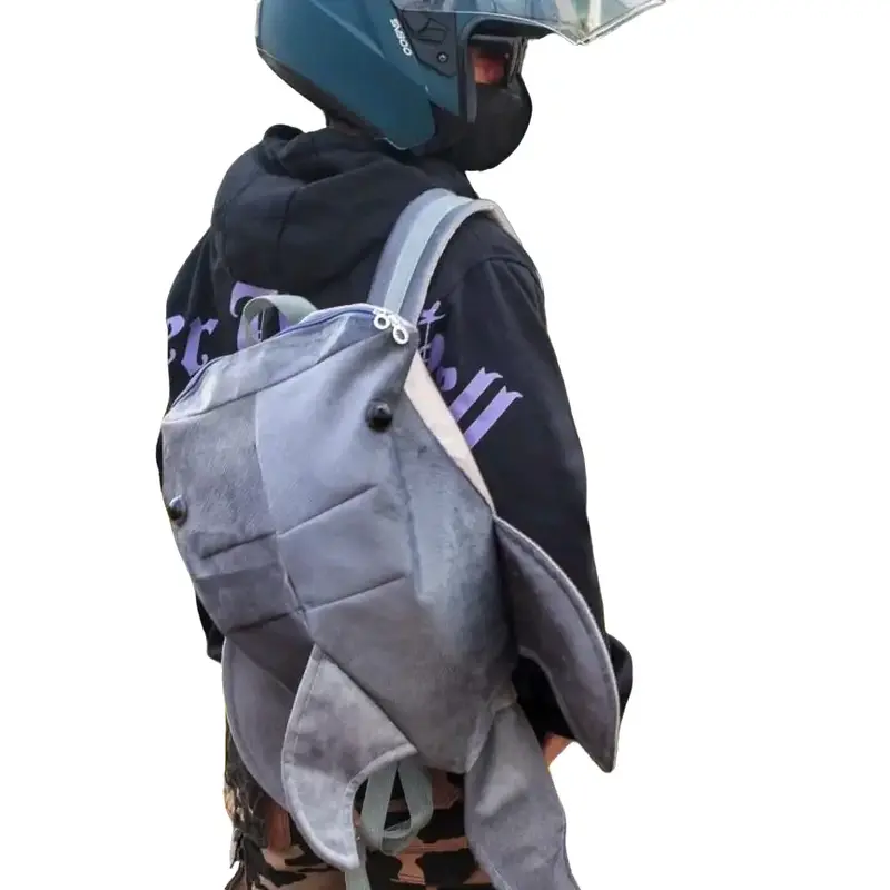 tas gendong model hiu backpack hiu Sekolah 0