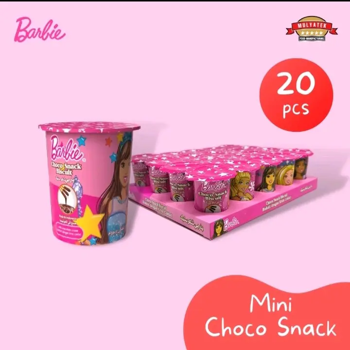 BERBIE SNACK CHOCOLATE  MINI COKELAT BISKUIT STICK 8 GR - 20 PCS