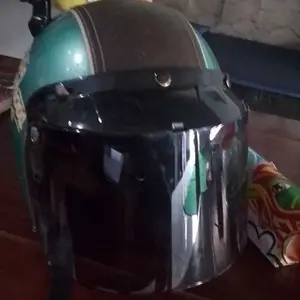 HELM BOGO CLASSIC atau dinamic  KACA DATAR, CEMBUNG, PET Motorcycle