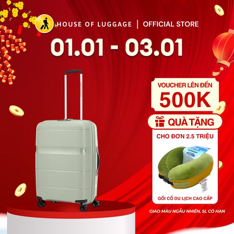   Vali Siêu Nhẹ  Vali kéo Linex ASR - Thương Hiệu AMERICAN TOURISTER - Mỹ - Bảo Hành Chính Hãng Toàn Cầu 