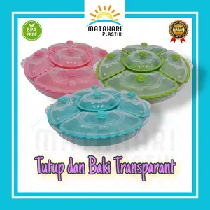 Basi Prasmanan Bulat La Rosa/Prasmanan Plastik/Basi Prasmanan Bulat/Basi Plastik Putar/Prasmanan Putar/Basi Prasmanan/Basi Plastik/Basi Food Grade