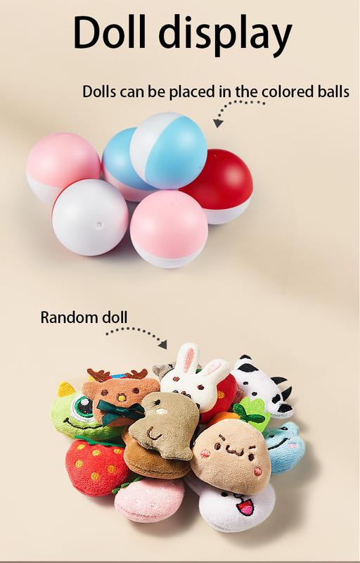 Product Introduction of Kids Mini Arcade Grabber- Claw machine Toy Doll Dispenser Crane Toy Great Gift for Birthday & Christmas -with LED Light -Fairy Tale 19