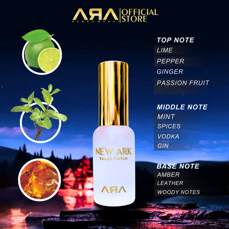 Rumah Wangi ARA - NEW ARK Parfum Pria Tahan Lama  Eau De Perfume Terwangi 1