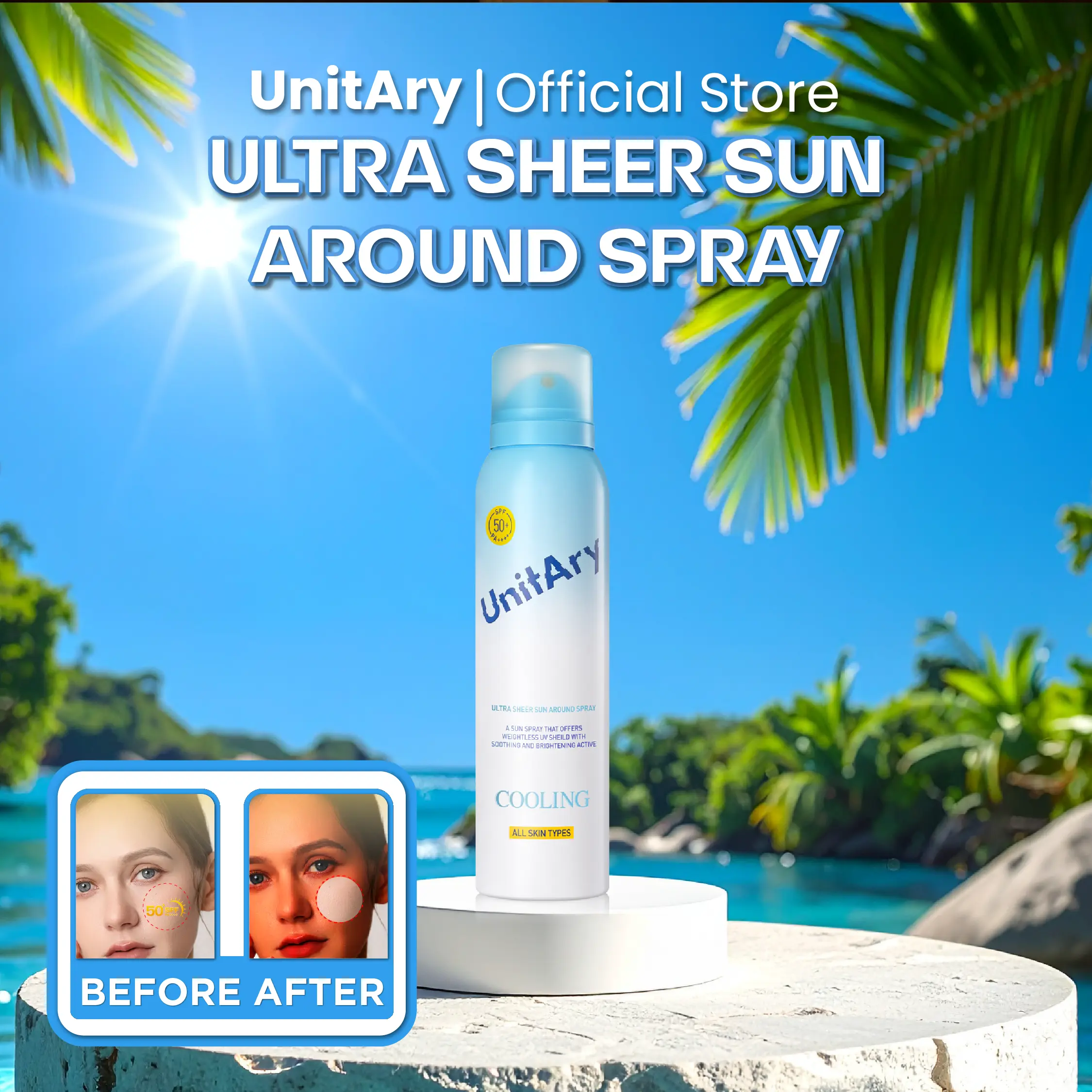 Ultra Sheer Sun Around Spray