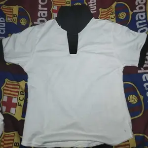 Almeda Collection Kaos Polo Crop Top Kombinasi Wanita Bahan Spandex Lembut Nyaman Sablon Digital Printing Tersedia Ukuran M L XL XXL Trending 2026