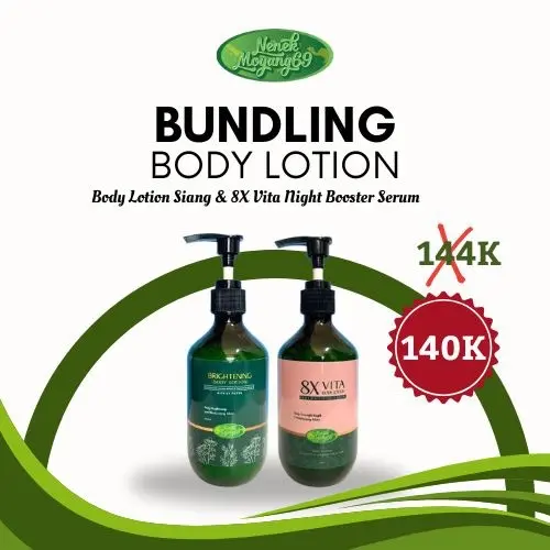 Paket Bundling Brightening Body Lotion & Night Lotion