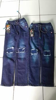 Product Review of Celana Panjang Jeans STRECH Anak Laki Usia 4 - 12 Tahun Bahan Jeans Stretch / Melar Model Sobek Lutut Gaul Tidak Tembus Anak Laki-laki Keren Motif Fashion Bordir from U**s R**i 3