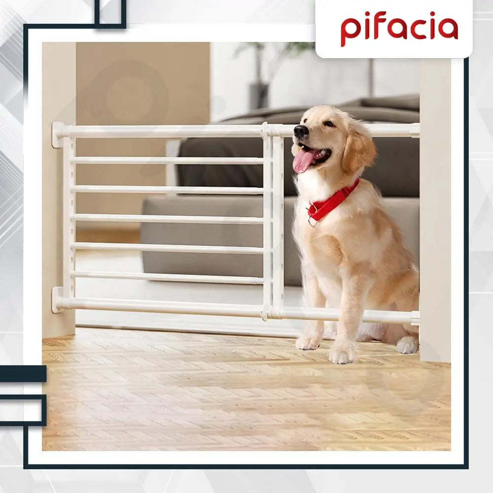 PIFACIA Pagar Pintu Hewan Buka Tutup Penghalang Kucing Anjing Pembatas Pengaman Dapur Tangga Bayi