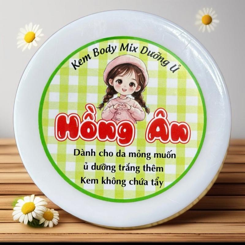 KEM BODY MIX DƯỠNG Ủ dưỡng trắng cho da mỏng