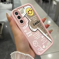 Gambar YWSBFID Casing Hp untuk Samsung A36 5G A26 5G A56 5G Case Pola Senyum Beruntung Kasing Anti Sidik Jari Kesing Cesing Silikon Softcase Casing - Gaya1, Samsung A36 5G dari YWSBFID MALL Kab. Tangerang 1 Tokopedia