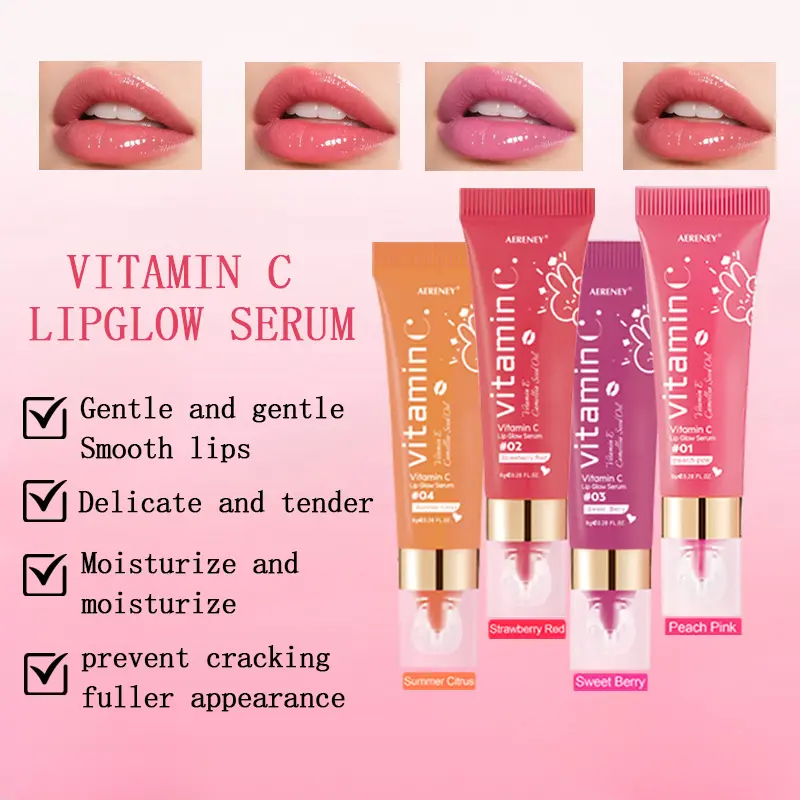 lip serum with vitamin c Lip Serum | Vitamin C + Camellia Seed Oil Formula 24h Locks In Moisture And Brightens Lips + Natural Color Change Lightens Lip Lines | Suitable For Sensitive lip serum with vitamin c Lip Serum | Vitamin C + Camellia Seed Oil Formula 24h Locks In Moisture And Brightens Lips + Natural Color Change Lightens Lip Lines | Suitable For Sensitive