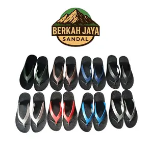 Berkah Jaya Sandal Jepit Karet PVC Pria Wanita Nyaman dan Tahan Lama untuk Aktivitas Sehari-hari