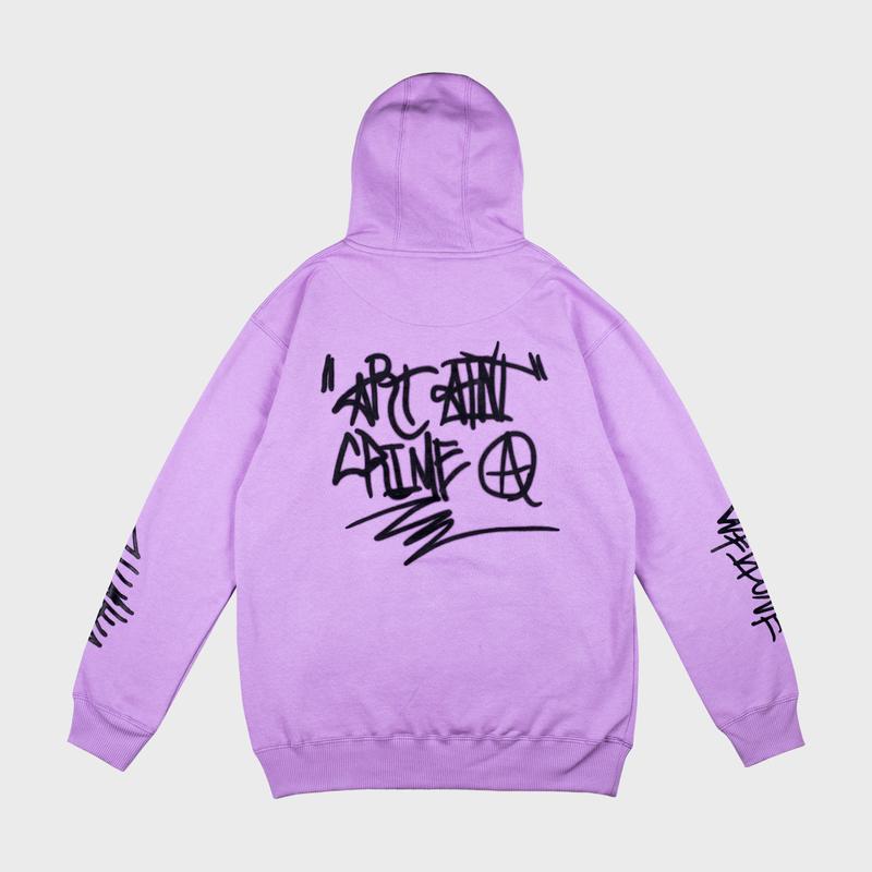 welldone Sweater Hoodie Men/Pria - Vandal Purple