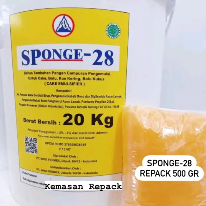 Sp Sponge 28 repack 500gr/250gr/100gr