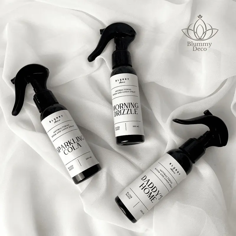 Room and Linen Spray 100 ml Antribacterial Fabric Spray Parfume Pewangi Bahan Pakaian Pewangi Ruangan Anti Bakteri 3