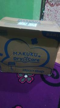 Product Review of [2 BALL] Makuku Dry Care SAP Diapers Tape/Pants NB-S38/M30/L28/XL24/XXL22| Popok Bayi Tipis Cepat Kering Pampers Anti Gumpal Tipe Perekat dan Celana Anti Ruam from z**a s**a 0